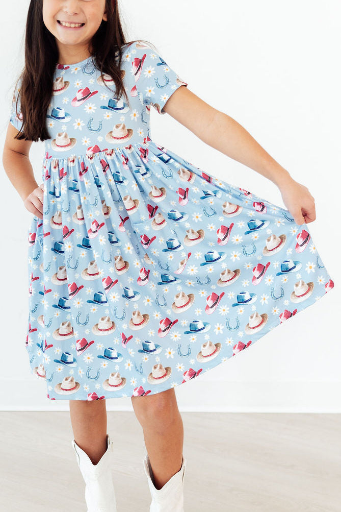 SALE Tip Your Hat S/S Pocket Twirl Dress