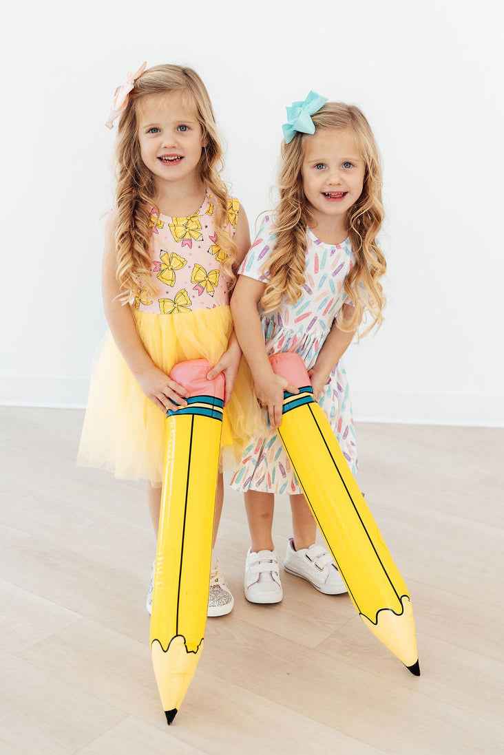 Color Crayons S/S Pocket Twirl Dress