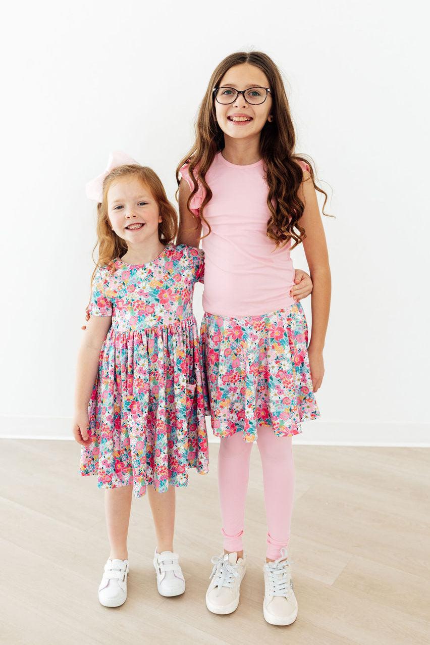 Petal Promises S/S Pocket Twirl Dress