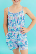 Ocean Harbor Strappy Play Romper
