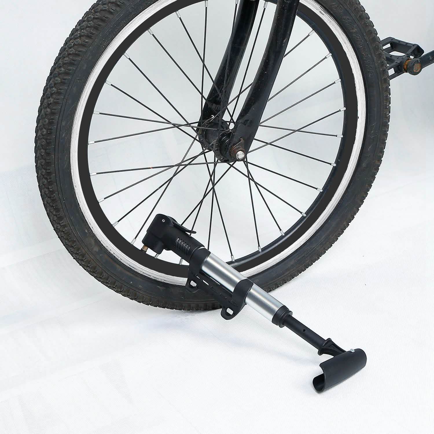 Mini Bike Pump Portable Bicycle Tire Inflator