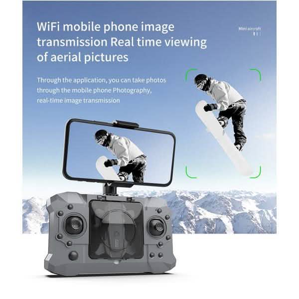 Mini Drone RC Quadcopter 1080P/4K Camera 360° Flip 6-Axis Gyro Gesture