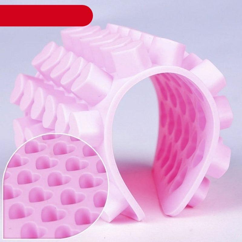 Mini Heart Mold Silicone Ice Chocolate Fondant Mould 3D Pastry Jelly Cookies Baking Cake Decoration Tools 5 Colors Silicone Mold Mini Heart Shape Silicone Ice Cube Molds Trays Chocolate Cute Pink Mold