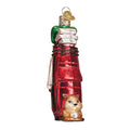 Golf Bag Glass Ornament