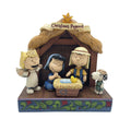 Peanuts Christmas Pageant with Stable