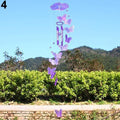 Model Creative Crystal Butterflies-Wind Chime Hanging Ornament  Mobile Wind Bell Garden Ornament Lucky Yard Garden Living Room Home/Wall/Room For Mom Birthday Gift Metal Music Wind Chimes Indoor & Outdoor Decor