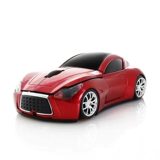 Modern Design 2.4G Wireless Mouse Sport Car Shape 1600DPI Optical Computer Gaming Mouse For Computer Laptop PC