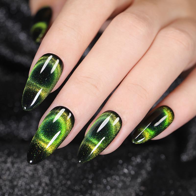 Modern Styllish Elegant 9D Cat Magnetic Nail Gel Polish UV LED  Permanent Elegant Colorful Charming Effect For Womens