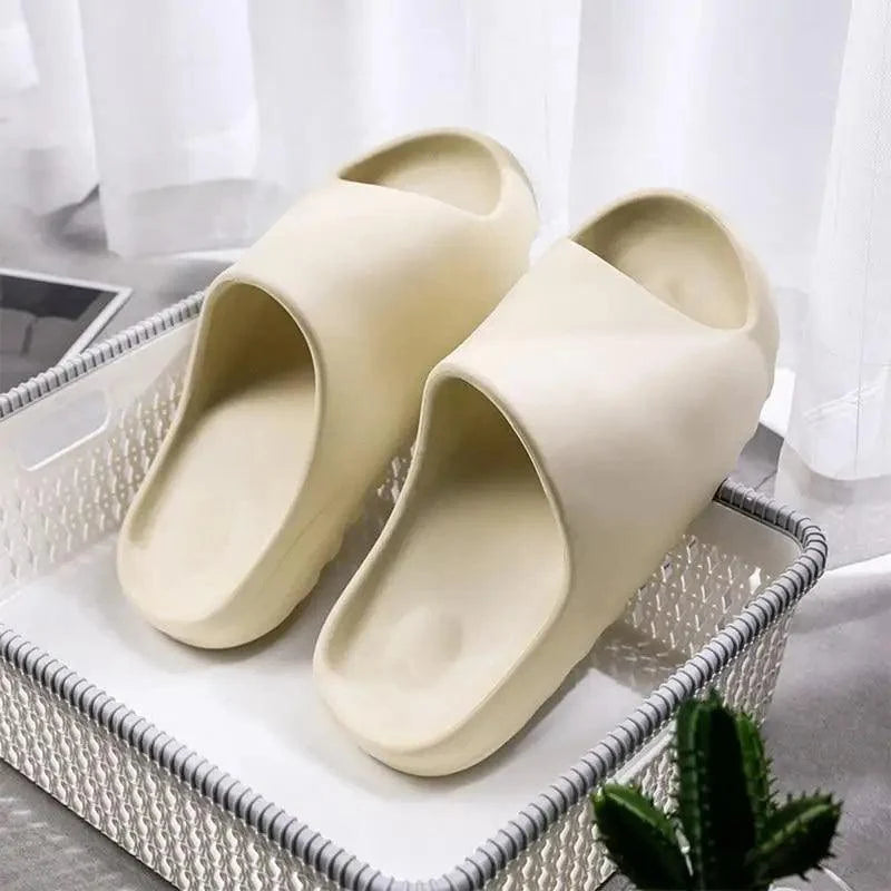 Modern Thick Soft Slippers Classic Non-slip Flip Flops Spa Slippers Indoor Outdoor Summer Unisex Flip Flops
