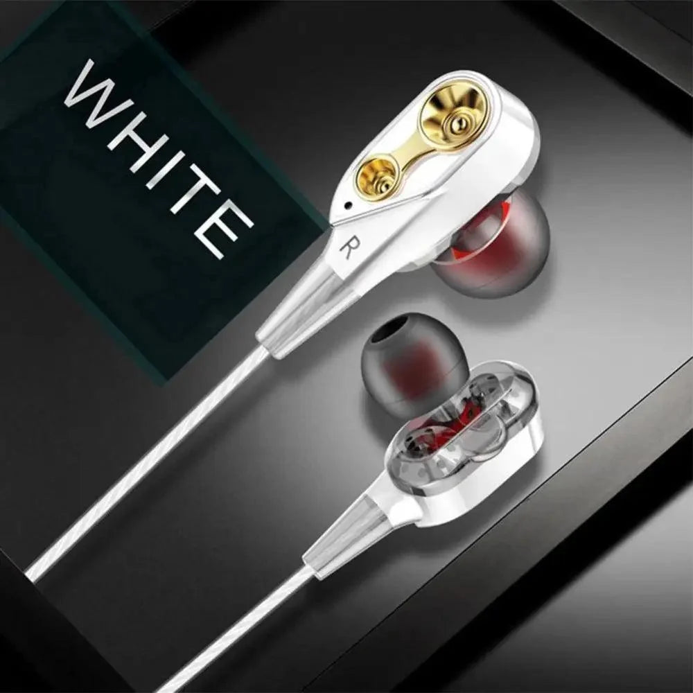 Modern Unisex Wired Headphones Professional Sound Isolating Earphones 3.5mm Universal  Wired Earphone Newest Stereo Headset
