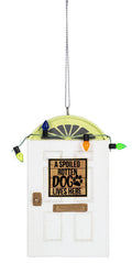 Front Door Ornament - Spoiled Rotten Dog