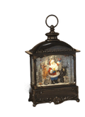 Enchanted Santa Snow Globe Lantern -