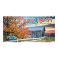 2026 Covered Bridges Panoramic Wall Calendar