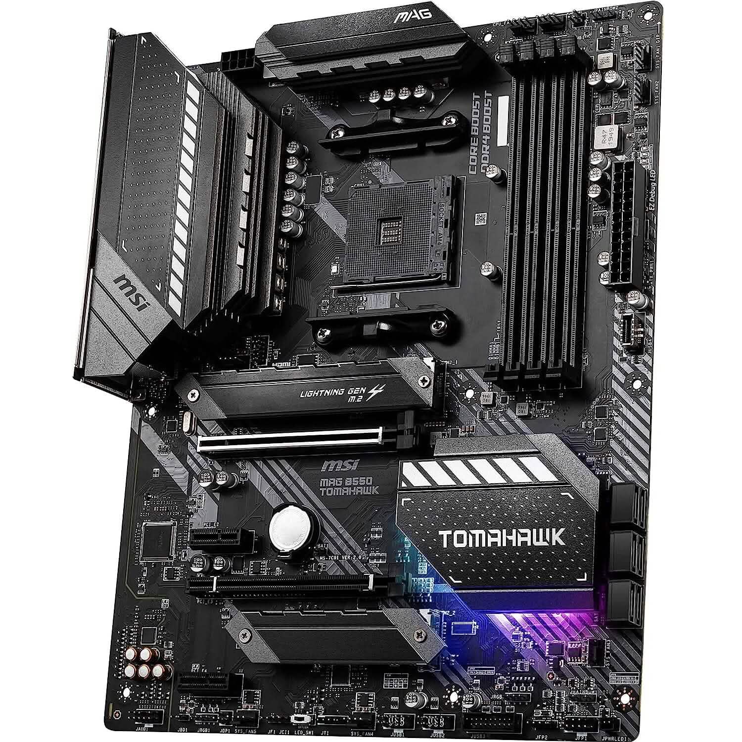 MSI MAG B550 Tomahawk Gaming Motherboard (Refurbished)