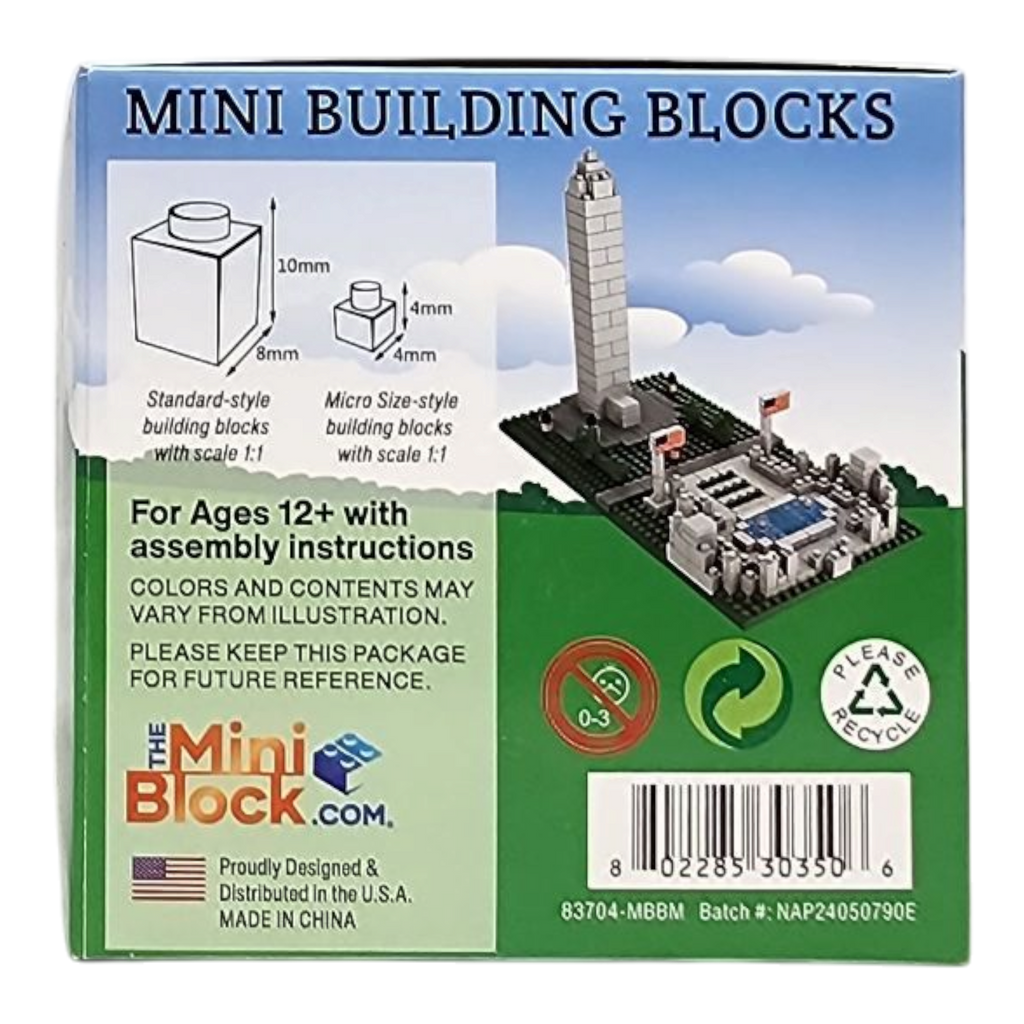 Mini Building Blocks - Washington Monument