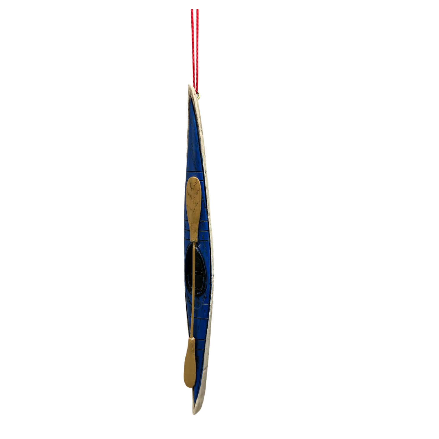 Kayak Ornament - Blue