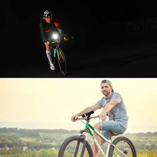 Multi-Function Bike Light Flashlight Bluetooth Speaker Handsfree Mic Support