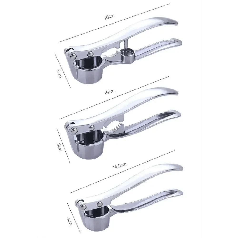 Multi-Functional Imitating Stainless Steel Garlic Press Crusher Kitchen Cooking Ginger Squeezer Masher Handheld Ginger Mincer Tools