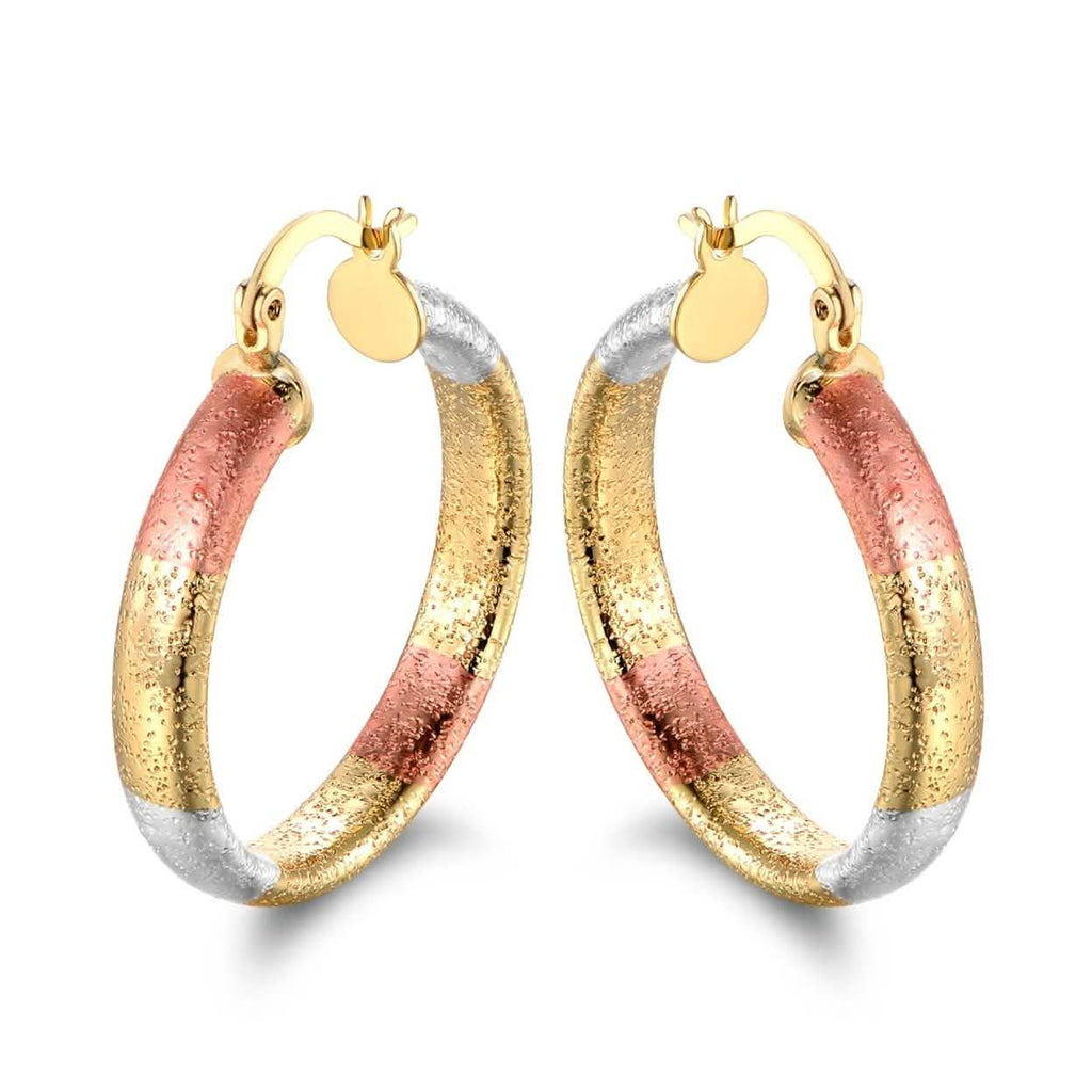 Multi Gold Hoop Earrings - Assorted Styles