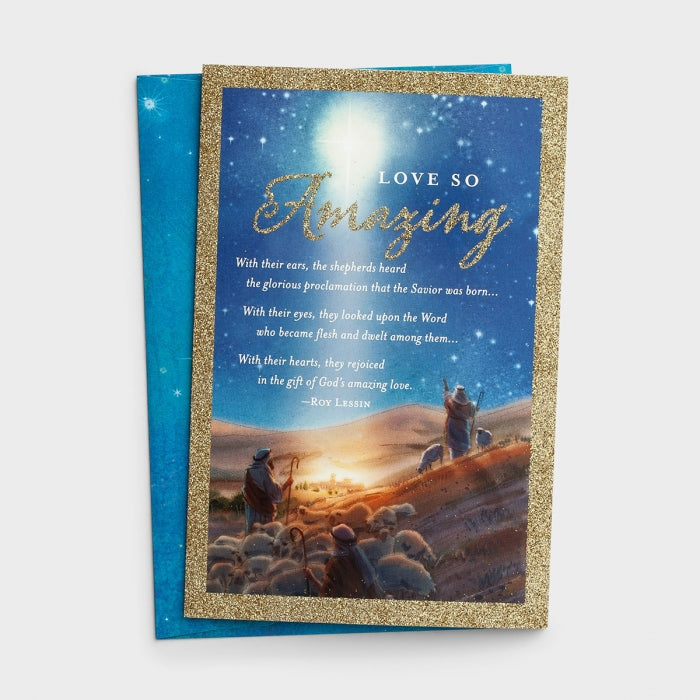 Roy Lessin - Love So Amazing - 18 Premium Christmas Boxed Cards