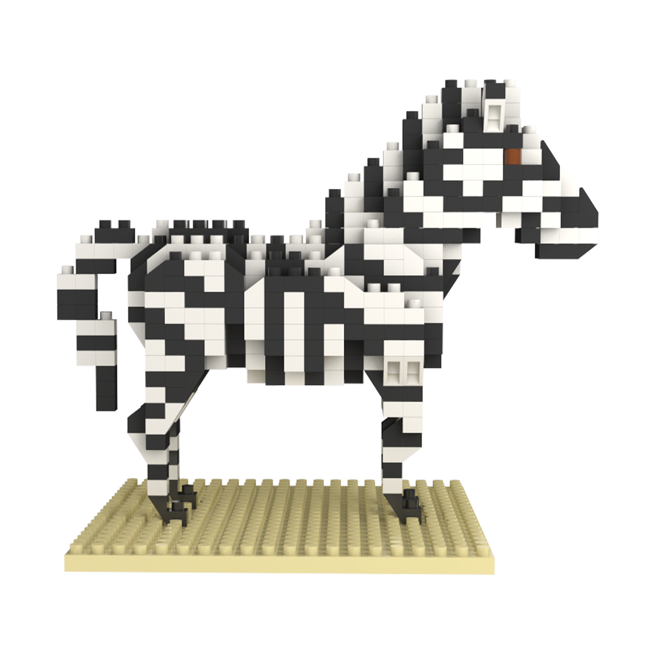 Mini Building Blocks -  Zebra