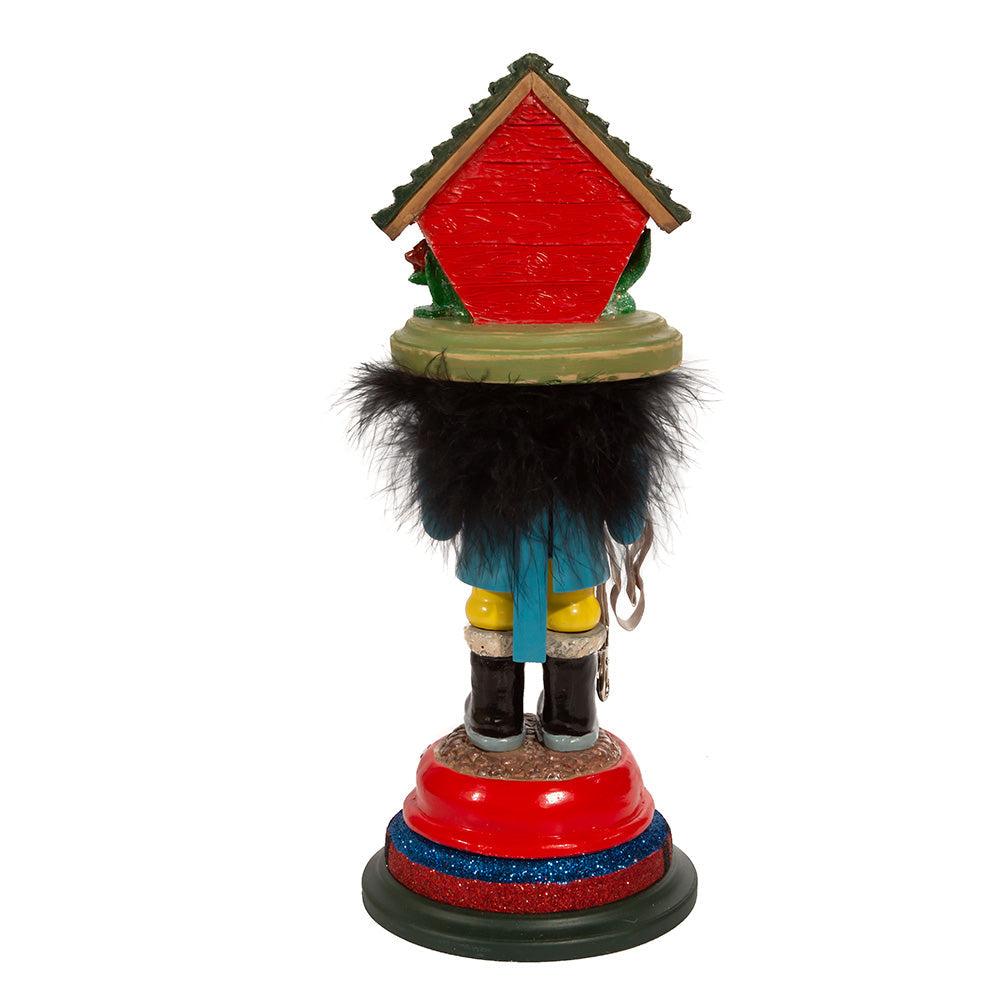 14 Inch Dog House Hat Nutcracker