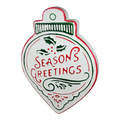 Vintage Metal Wall Sign -  Season's Greetings