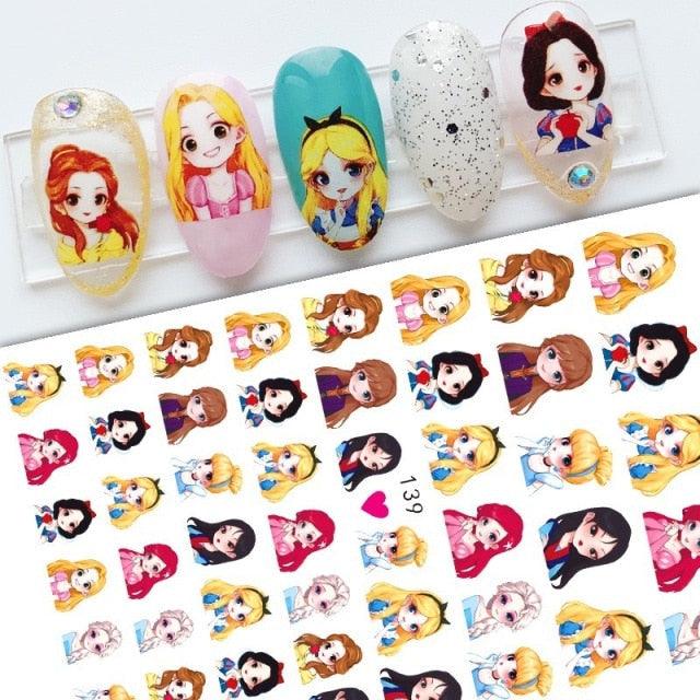 Nail Stickers Cute Rabbit Nail Art Decorations No Face Man Sliders For Manicure Cute Cartoon Nail Art Sticker Decals for Women Kids Girls Manicure Decoration Nail Art Supplies 3D Self-Adhesive Nail Decals Designer Nail Stickers for Acrylic Nails