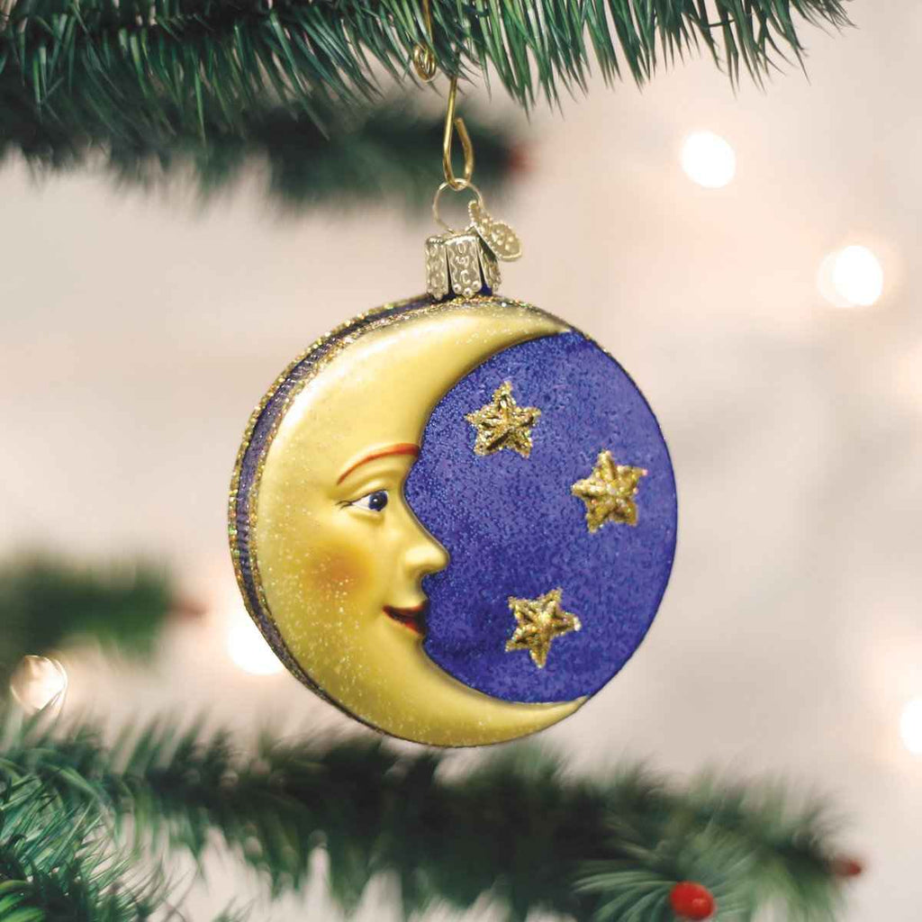 Old World Christmas Man In The Moon