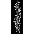 Silver Glitter Foil Ball Garland