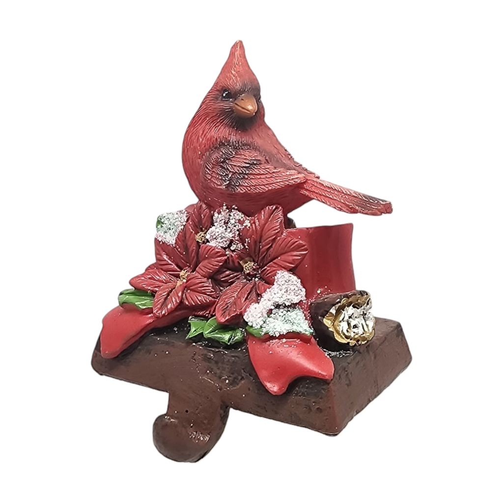 Cardinal Stocking Holder -