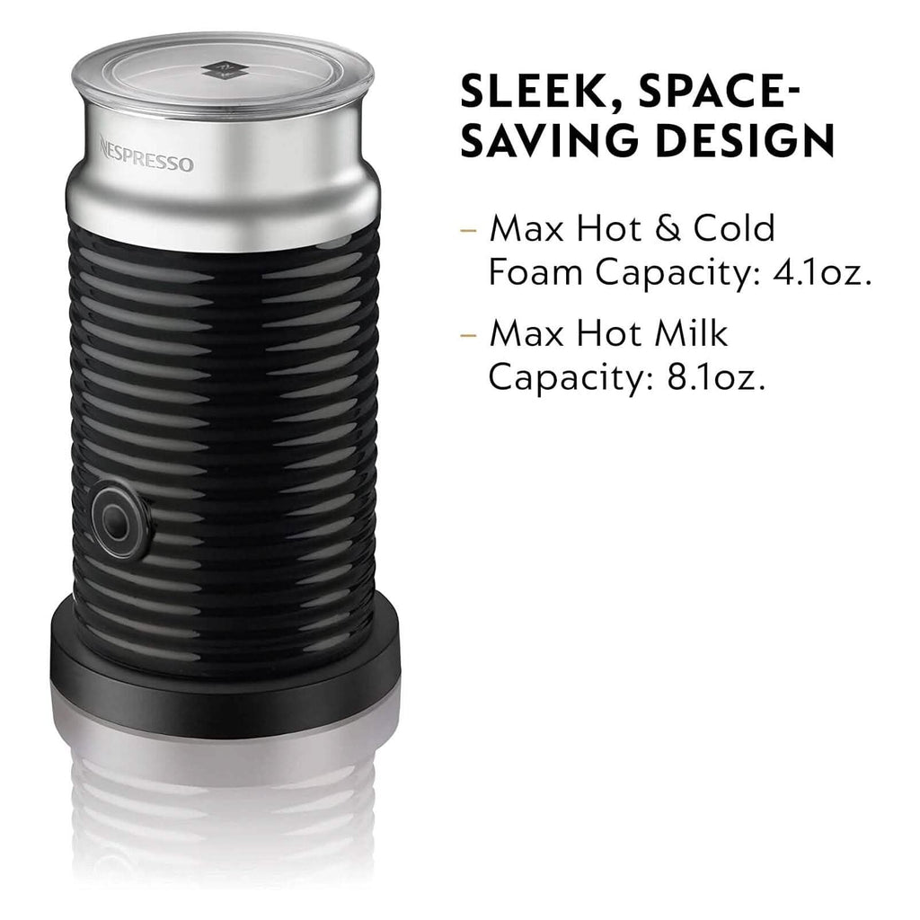 Nespresso Aeroccino3 Milk Frother, One Size, Black