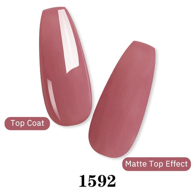 New 2022 Women Gel Nail Polish Pure Pink UV Gel Nail Polish Art Manicure Luxury Colorful Design For Ladies and Womens