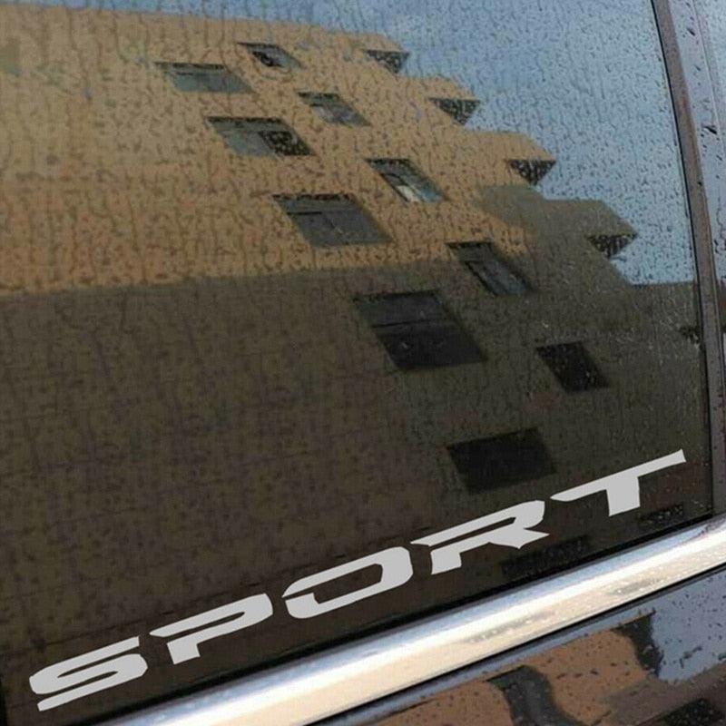 New 4 Pcs Car Sticker Sports Font Car Body Sticker Auto Door Rims Wheel Hub Racing Decal Exterior Accessories Auto Products Sport Reflect Light Car Decal Sticker Wheels Rims Racing Car Sticker Emblem Logo Car Door Rims Wheel Hub Decal Auto Accessories