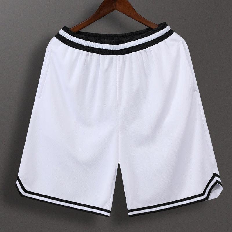 New Basketball Shorts Patchwork Solid Loose Beach Outdoor Sports Fitness Exercise Bottoms Jogging Hiking Running Sweatpants Men's Shorts Gym Men Running Sport Fitness Mens Basketball Jogging Quick Dry Short Pants