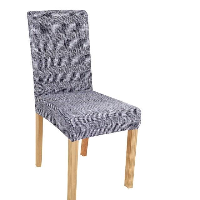 New Chair Covers Spandex Stretch Chair Covers Dining Slipcover Decorative Chair Cover floral For Kitchen Wedding Banquet Hotel Stretch Armless Chair Slipcover for Dining Room Seat Cushion, Spandex Kitchen Parson Chair Protector Cover, Removable & Washable
