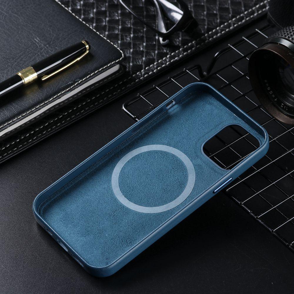New Colorful Leather For iPhone 14 13 Pro Max Mini Magnet Case Cover Wireless Charging Drop Protect Covers Shockproof Slim Back Cover Leather Case For iPhone Slim and Aesthetic iPhone 14 case