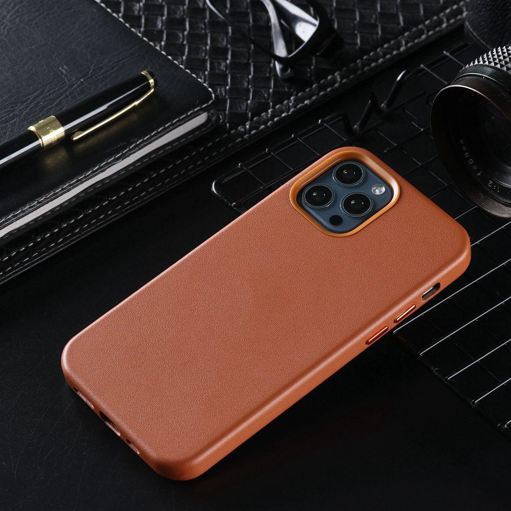 New Colorful Leather For iPhone 14 13 Pro Max Mini Magnet Case Cover Wireless Charging Drop Protect Covers Shockproof Slim Back Cover Leather Case For iPhone Slim and Aesthetic iPhone 14 case