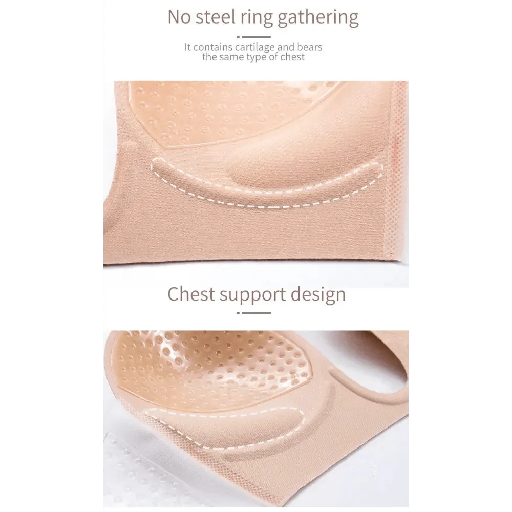 New Elegance Invisible Push Up Bra Strapless Bras Dress Wedding Party Sticky Self-adhesive Silicone Brassiere Breathable Deep U Bra Underwear