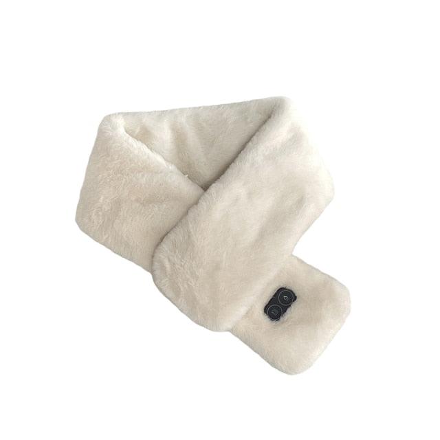 New Fashion Winter USB Heated Scarf Unisex Neck Warmer Neckerchief Winter Rechargeable Heating Elegant Scarf Neck Heating Pad Lightweight Shawl To Keep Your Neck Warm Shawl For Women