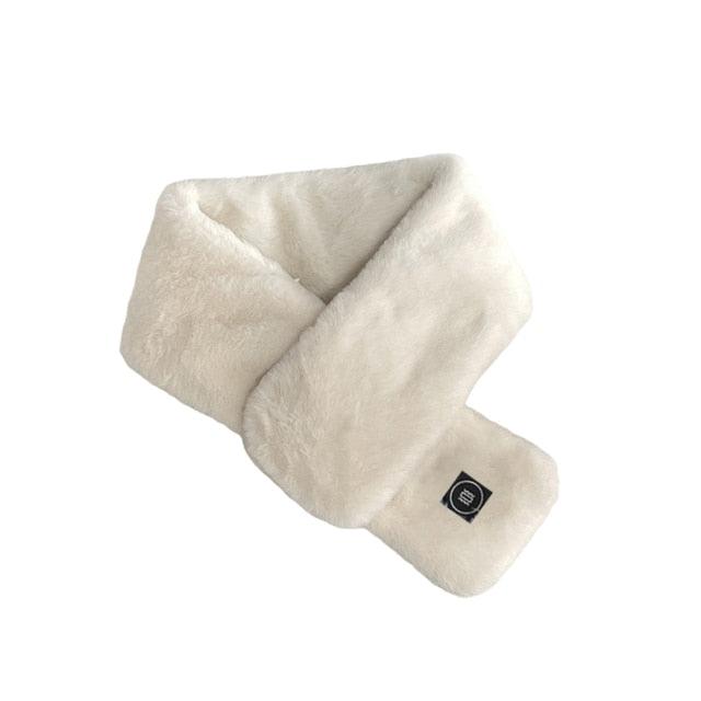 New Fashion Winter USB Heated Scarf Unisex Neck Warmer Neckerchief Winter Rechargeable Heating Elegant Scarf Neck Heating Pad Lightweight Shawl To Keep Your Neck Warm Shawl For Women