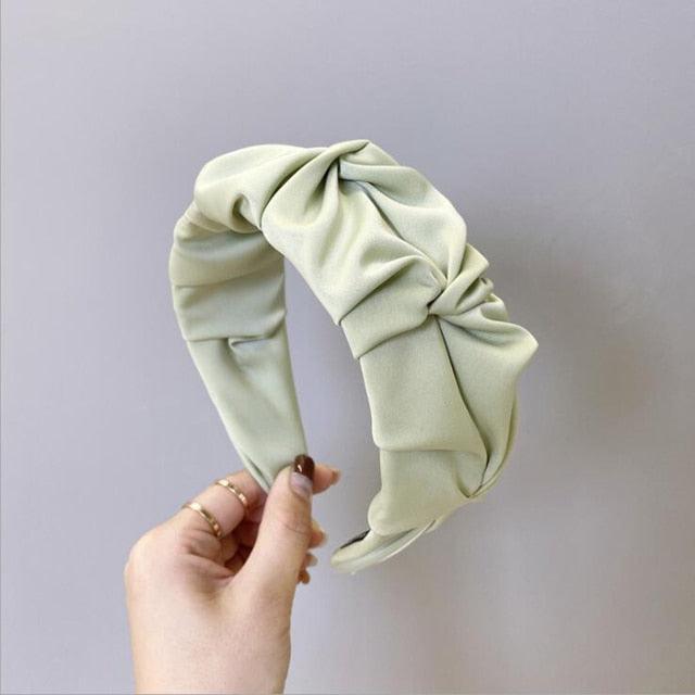 Women Hair Accessories Wide Side Flower Hairband Casual Soft Hair Hoop Quality Headband Gorgeous Hair Accessories For Women
