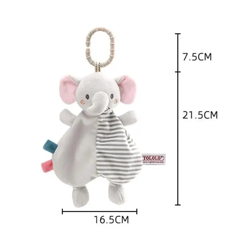 New Incredible Stuffed Toys Soft Animal Rabitt Kids Toy Soothe Appease Towel Saliva Plush Toy for Sleep Pacify Toy Infants Newborn Doll Baby Toys 0 12 Months