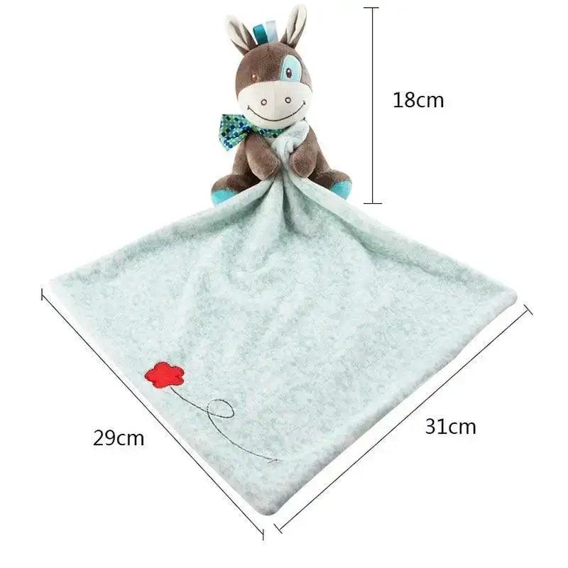 New Incredible Stuffed Toys Soft Animal Rabitt Kids Toy Soothe Appease Towel Saliva Plush Toy for Sleep Pacify Toy Infants Newborn Doll Baby Toys 0 12 Months