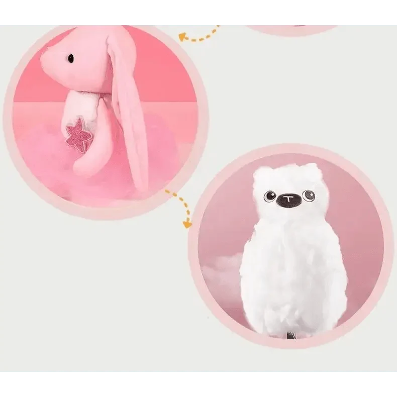 New Incredible Stuffed Toys Soft Animal Rabitt Kids Toy Soothe Appease Towel Saliva Plush Toy for Sleep Pacify Toy Infants Newborn Doll Baby Toys 0 12 Months