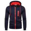 New Men Hoodies Jacket Fleece Hooded Coat Sportwear Male Streetwear Tracksuit Sweatshirts Hoodie Sweatshirt Sets Casual Jogging Athletic Hoodies