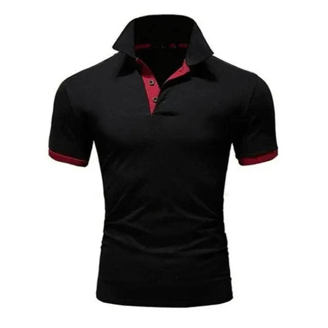 New Polo Shirt Men Summer Cool Men's Shirts Sleeve Polo Business Clothes Luxury Men Tee Shirt Polos  women's short sleeves Summer Men's T-shirt Short Sleeved Lapel Casual T-shirt for Male Half Sleeve Tops