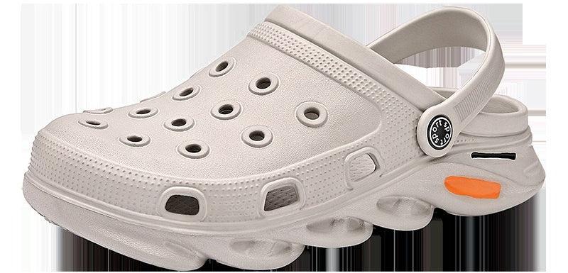 Outdoor Sandals Soft Sole Beach Shoes Mens And Womens The Same Style Suitable For Summer Platform Slippers Men Sports Sandals Men Outdoor Indoor Slippers Lightweight Sandals