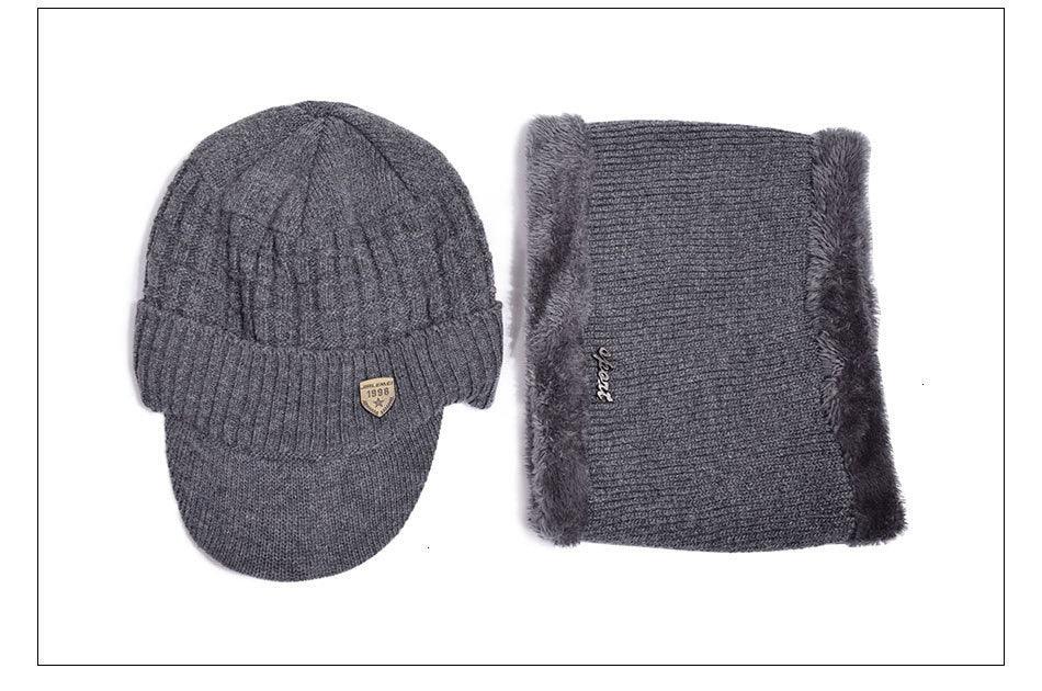 New Winter Hat Skellies Beanies Hats Winter Beanies For Men Women Wool Scarf Caps Balaclava Mask Gorgas Bonnet Knitted Hat Scarf Hat Set Outdoor Sport Warm Beanies Hat For Men Knitted Hats Bandana Hiking Camping Kid Neck Warmer Cap
