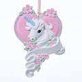 Unicorn Ornament For Personalization